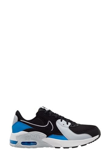 Blue black shop nikes
