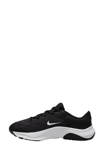 Nike training legend trainers in triple black hot sale
