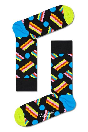 Happy Socks Black Bacon Socks