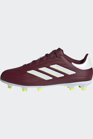 Buy adidas Red White Football Copa Pure II League Firm Ground Kids Boots from Next Bahrain