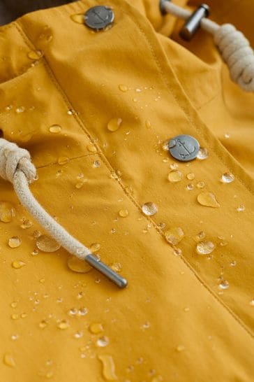 Waterproof top mustard coat