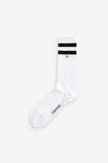 Calvin klein white socks new arrivals