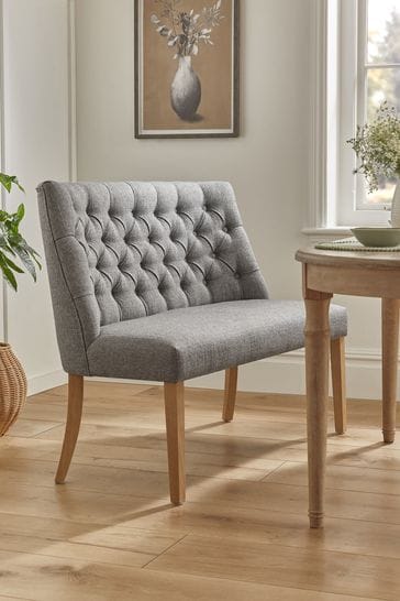 Buy Chunky Weave Mid Grey Wolton Natural Legs High Back Collection
