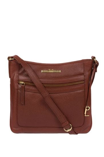 Pure Luxuries London Lewes Leather Cross-Body Bag