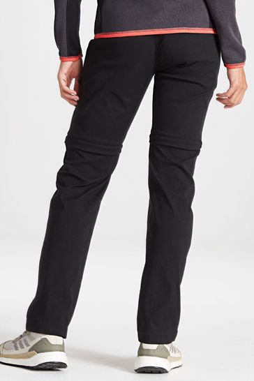 Buy Craghoppers Black Kiwi Pro Convertible Trousers from Next Malaysia
