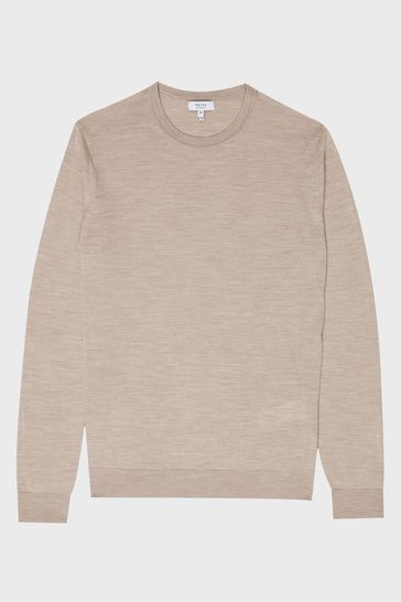Reiss merino wool jumper discount