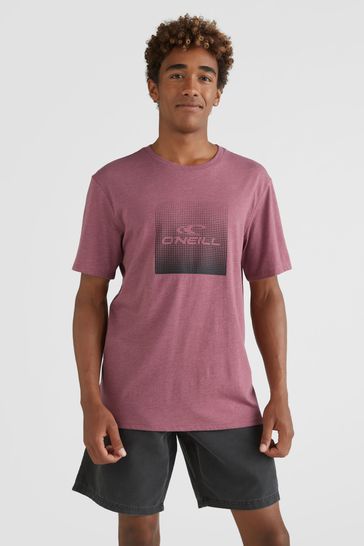 O’Neill Pink Gradient Cube T-Shirt