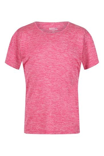 Buy Regatta Junior Pink Fingal Quick Dry T Shirt from Next Luxembourg