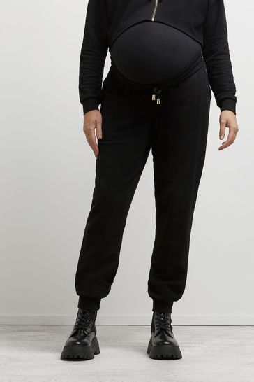Mujer Next Pantalones De Chándal Premamá Negro | Pantalones Y Leggings ⋆