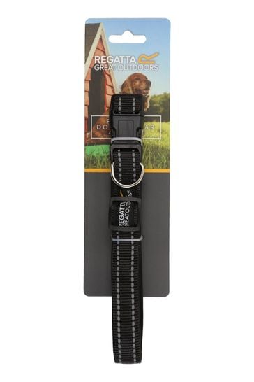 Regatta Black Premium Dog Collar