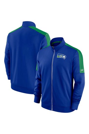 Buy Nike Blue NFL Fanatics Seattle Seahawks Track Jacket from Next