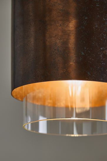 Copper ceiling light next deals