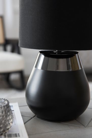 Buy Black Kit Touch Table Lamp from the Next UK online shop