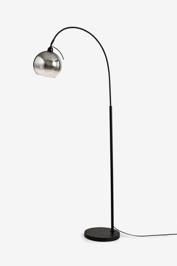 Black Roseville Floor Lamp