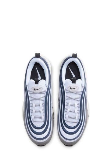 Buy Nike Grey Blue Air Max 97 Trainers from Next Luxembourg