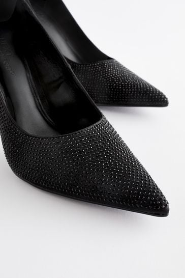 Jewelled court shoes store