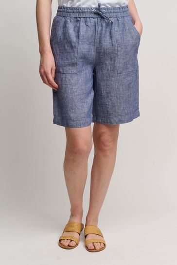 B. Coastline Blue Casual Shorts