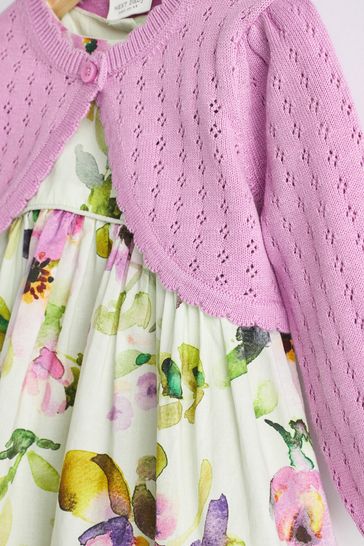 Next baby best sale dresses pink