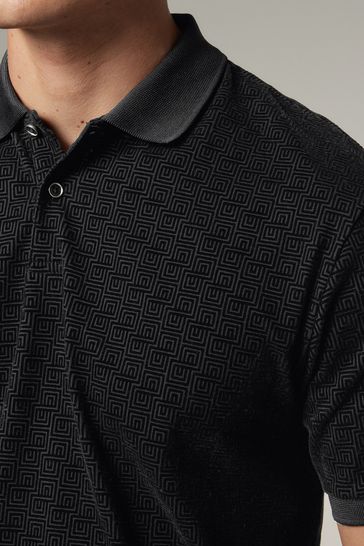 Next black polo store