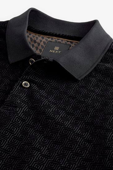 Next black polo store
