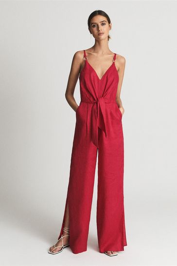 Reiss store coral jumpsuit