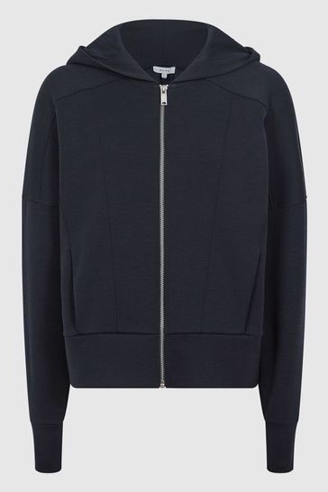 Technical jersey hooded sweatshirt deals