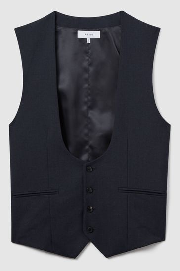 Mens black horseshoe waistcoat online