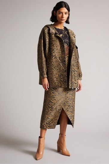 Ted baker sale tiger dress