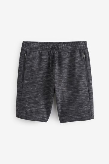 Grey marl jersey shorts on sale