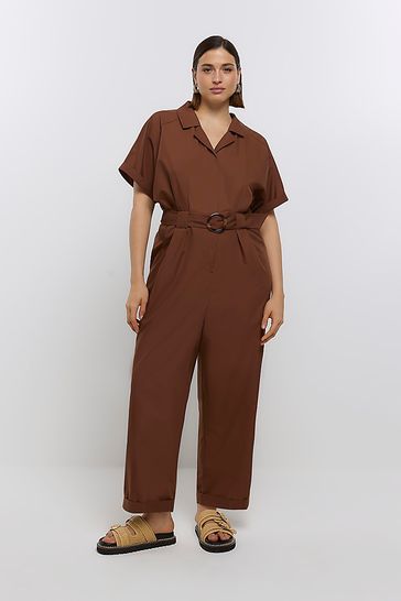 River island plus jumpsuit hot sale