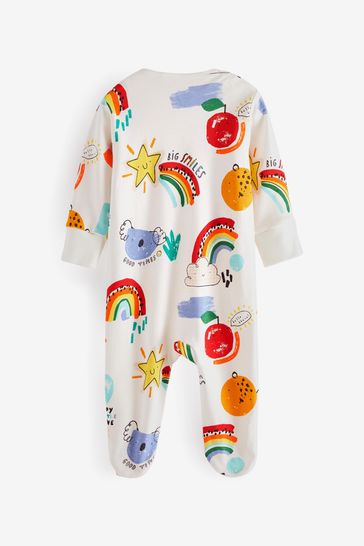 Next rainbow sleepsuit hot sale