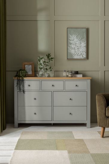 Dove grey dresser discount