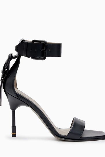 All black heels top