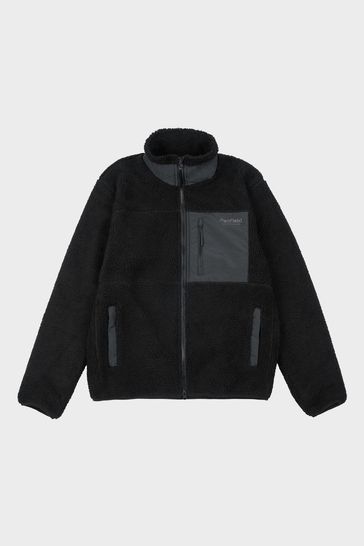 Penfield Black Bear Outdoor Borg Zip Thru Coat Jacket