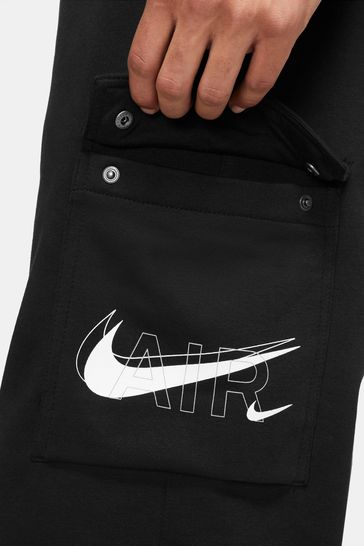 Air print fleece cargo jogger best sale