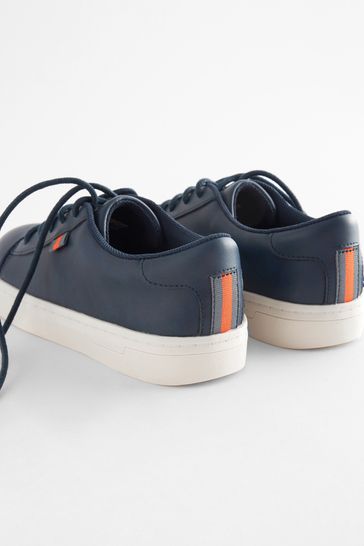 Navy blue smart shoes sales