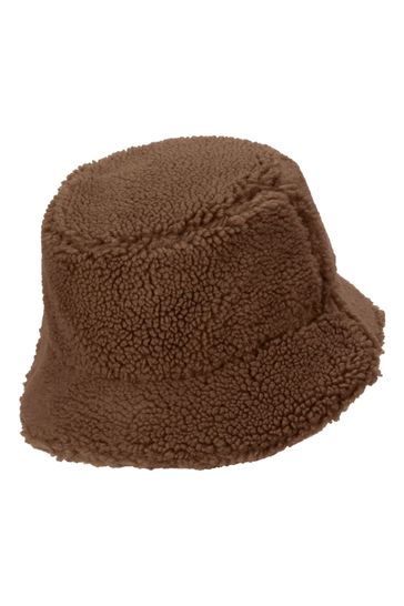 Nike Tan Brown Reversible Bucket Hat