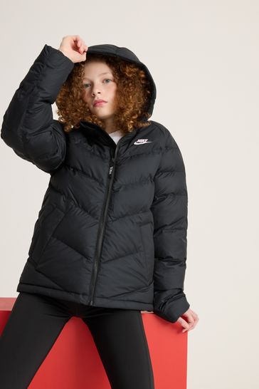 Black nike jacket cheap without hood