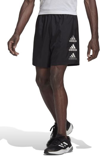 adidas Black Logo Shorts