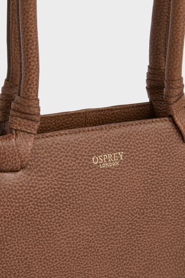 Osprey tan clearance leather bag