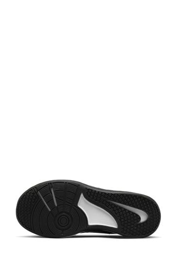 Black sales white sole