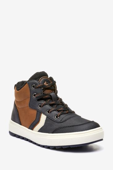 Black tan deals boots