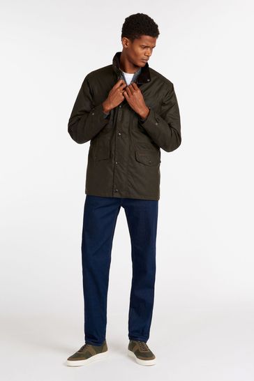 Green barbour on sale