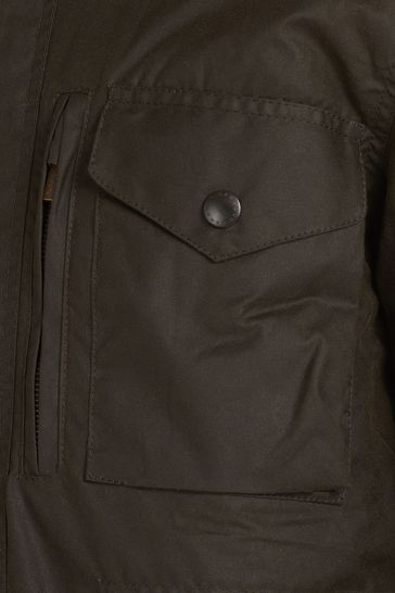 Barbour sapper shop wax jacket olive