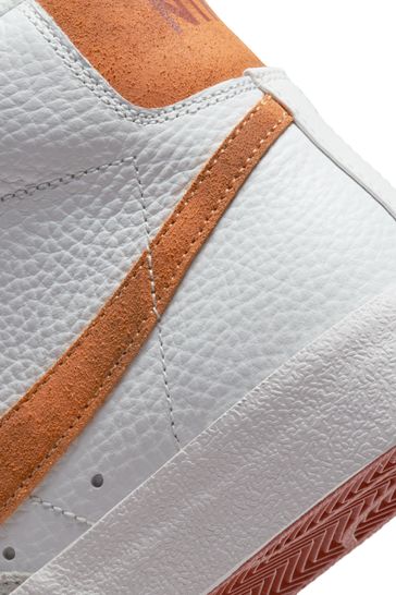 Buy Nike White Blazer High Platform Trainers from Next Luxembourg