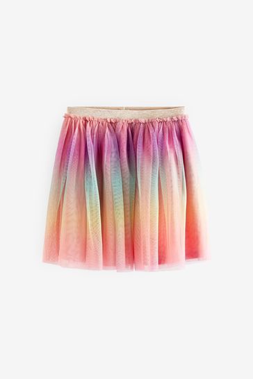 Mesh best sale rainbow skirt
