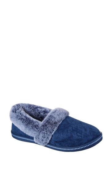 Skechers Blue Cosy Campfire Team Toasty Womens Slippers