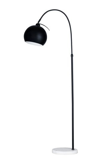 BHS Black Benson Floor Lamp