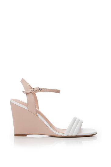 Moda in pelle rivel wedge on sale sandal