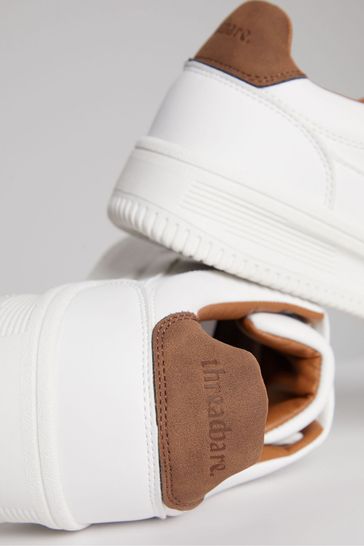 White retro trainers online